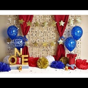 One-derwoman backdrop for photography